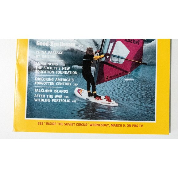 Vintage National Geographic March 1988 Magazine - Picture 4 of 8